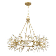 Savoy House 1-9855-8-328 Eight Light Chandelier, Spun Gold (3)