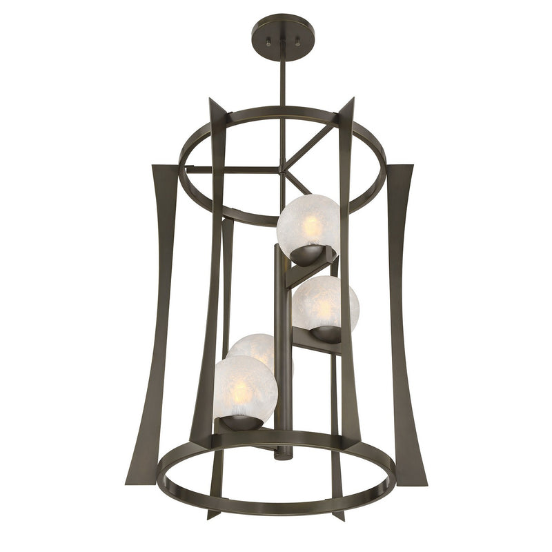 Savoy House 3-1018-4-15 Four Light Pendant, Mediterranean Bronze (4)