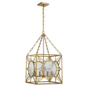 Savoy House 3-5063-4-322 Four Light Pendant, Warm Brass (2)