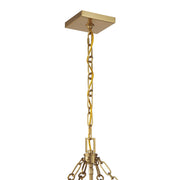 Savoy House 3-5063-4-322 Four Light Pendant, Warm Brass (6)