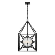 Savoy House 3-5063-4-89 Four Light Pendant, Matte Black (5)