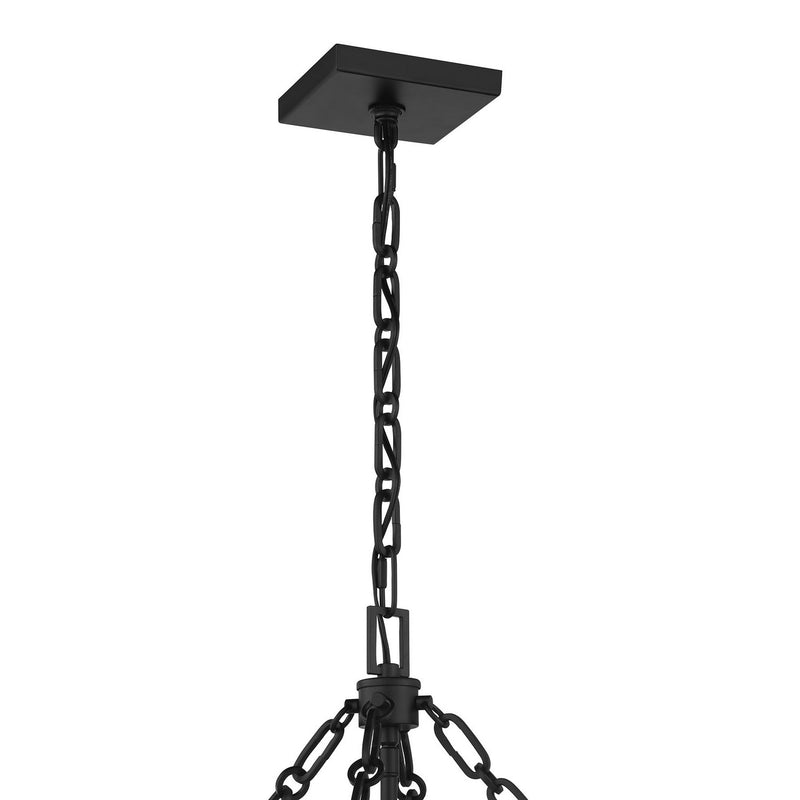Savoy House 3-5063-4-89 Four Light Pendant, Matte Black (6)