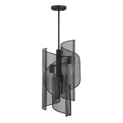 Savoy House 3-8033-3-89 Three Light Pendant, Matte Black (2)