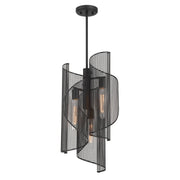 Savoy House 3-8033-3-89 Three Light Pendant, Matte Black (3)