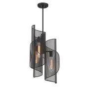 Savoy House 3-8033-3-89 Three Light Pendant, Matte Black (5)