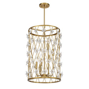 Savoy House 3-8412-6-322 Six Light Pendant, Warm Brass (3)