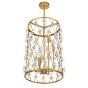 Savoy House 3-8412-6-322 Six Light Pendant, Warm Brass (4)