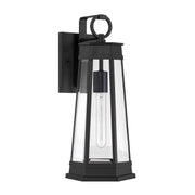 Savoy House 5-205-BK One Light Outdoor Wall Lantern, Matte Black (2)