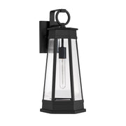 Savoy House 5-206-BK One Light Outdoor Wall Lantern, Matte Black (2)