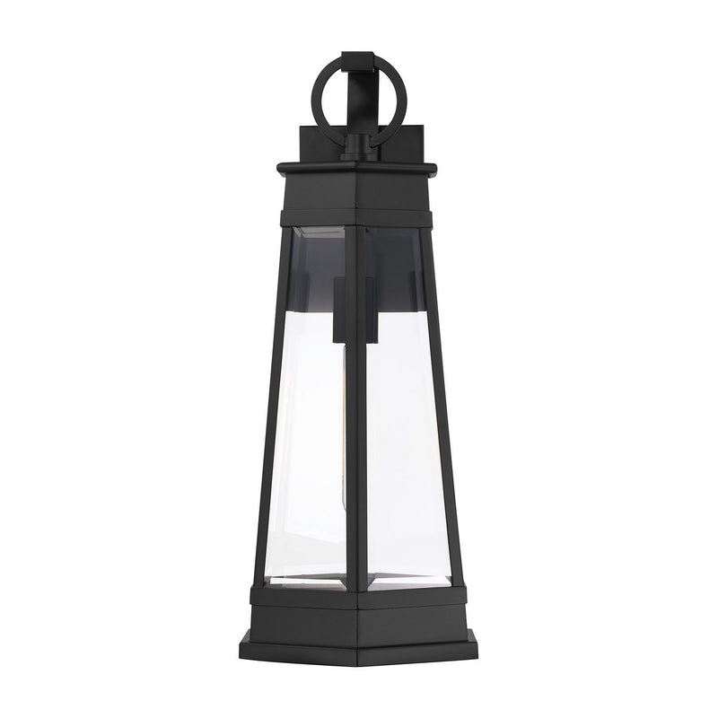 Savoy House 5-206-BK One Light Outdoor Wall Lantern, Matte Black (3)