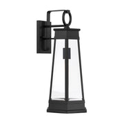 Savoy House 5-206-BK One Light Outdoor Wall Lantern, Matte Black (4)