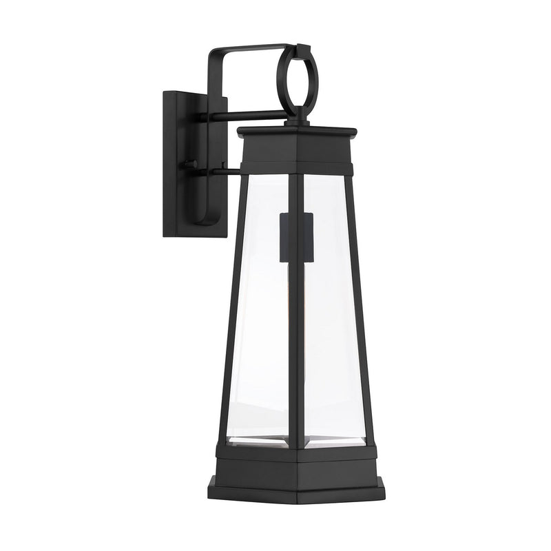 Savoy House 5-206-BK One Light Outdoor Wall Lantern, Matte Black (4)