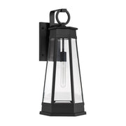 Savoy House 5-207-BK One Light Outdoor Wall Lantern, Matte Black (2)