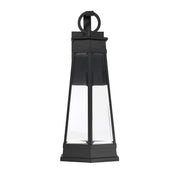 Savoy House 5-207-BK One Light Outdoor Wall Lantern, Matte Black (3)