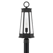 Savoy House 5-209-BK One Light Outdoor Post Lantern, Matte Black (2)