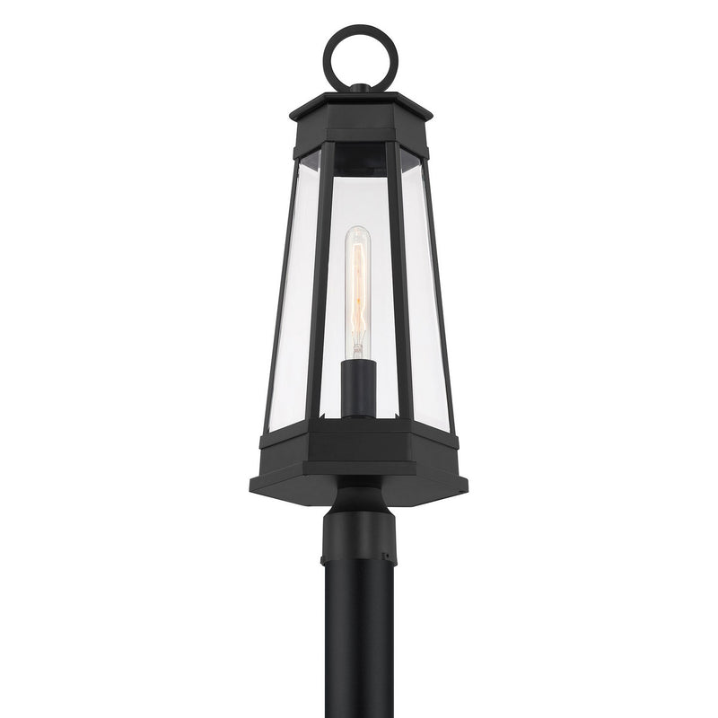 Savoy House 5-209-BK One Light Outdoor Post Lantern, Matte Black (3)