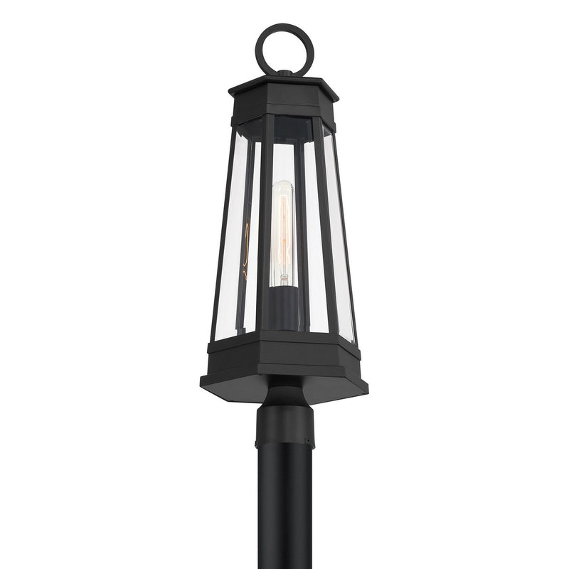 Savoy House 5-209-BK One Light Outdoor Post Lantern, Matte Black (5)