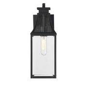 Savoy House 5-605-BK One Light Outdoor Wall Lantern, Matte Black (3)