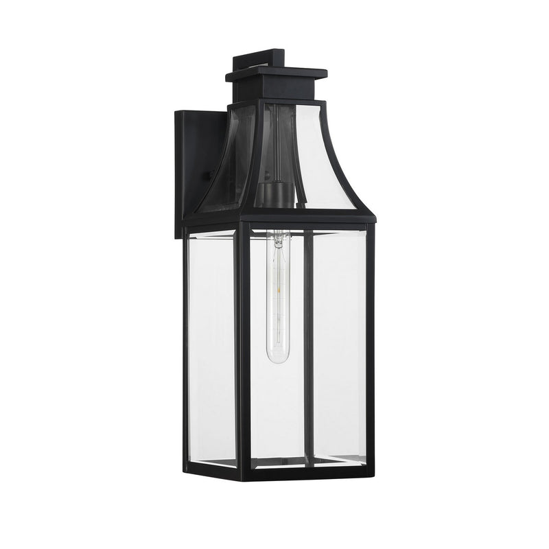 Savoy House 5-606-BK One Light Outdoor Wall Lantern, Matte Black (2)