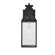 Savoy House 5-606-BK One Light Outdoor Wall Lantern, Matte Black (3)