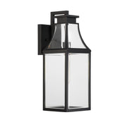 Savoy House 5-606-BK One Light Outdoor Wall Lantern, Matte Black (4)