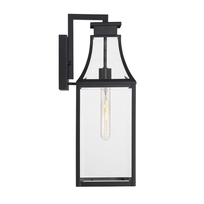 Savoy House 5-606-BK One Light Outdoor Wall Lantern, Matte Black (5)