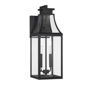 Savoy House 5-607-BK Two Light Outdoor Wall Lantern, Matte Black (2)