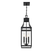 Savoy House 5-608-BK Three Light Outdoor Hanging Lantern, Matte Black (5)