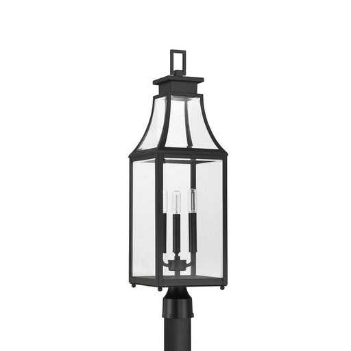 Savoy House 5-609-BK Three Light Outdoor Post Lantern, Matte Black (2)