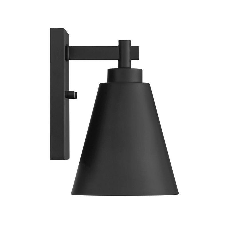 Savoy House 5-805-DS-BK One Light Outdoor Wall Lantern, Matte Black (5)
