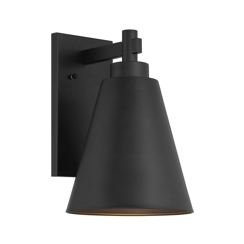 Savoy House 5-806-DS-BK One Light Outdoor Wall Lantern, Matte Black (4)