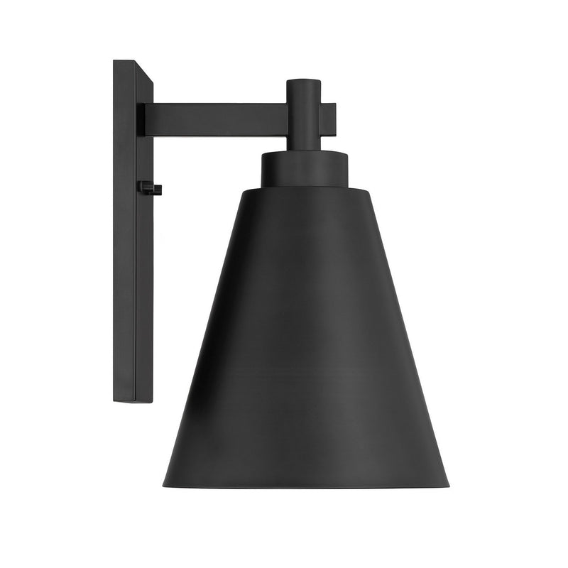 Savoy House 5-806-DS-BK One Light Outdoor Wall Lantern, Matte Black (5)