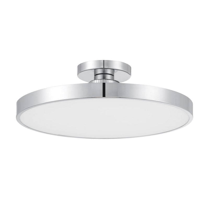 Savoy House 6-2969-1-11 LED Semi-Flush Mount, Chrome (2)