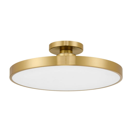 Savoy House 6-2969-1-322 LED Semi-Flush Mount, Warm Brass (2)