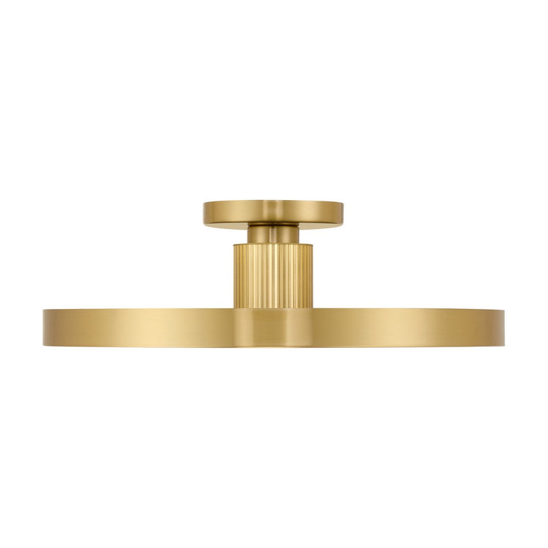 Savoy House 6-2969-1-322 LED Semi-Flush Mount, Warm Brass (3)