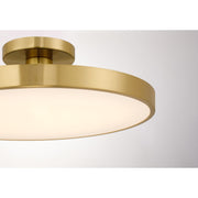 Savoy House 6-2969-1-322 LED Semi-Flush Mount, Warm Brass (5)
