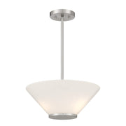 Savoy House 6-4012-3-SN Three Light Convertible Semi-Flush /Pendant, Satin Nickel (5)
