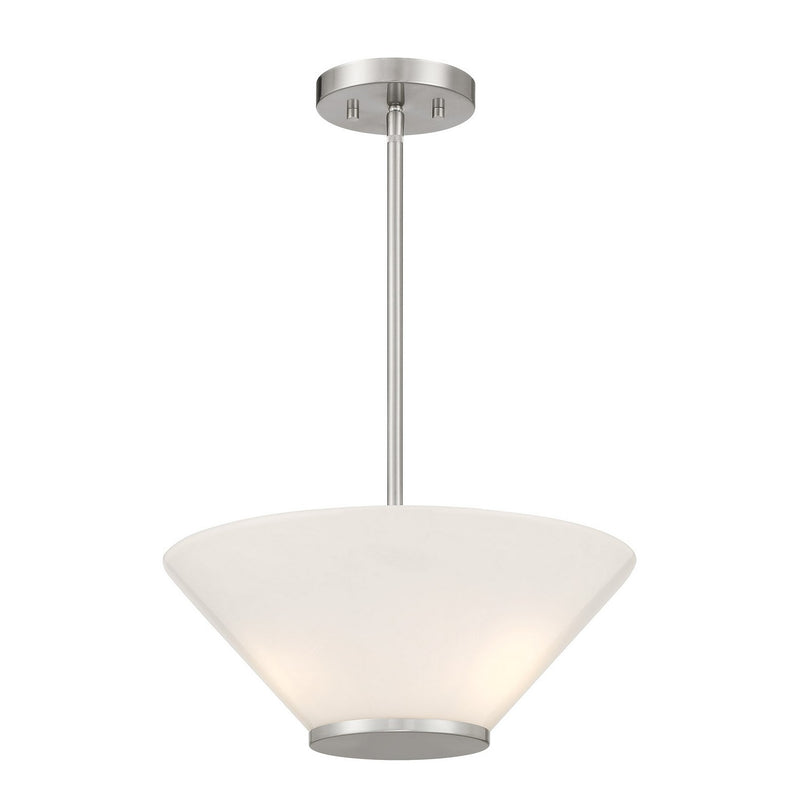 Savoy House 6-4012-3-SN Three Light Convertible Semi-Flush /Pendant, Satin Nickel (5)