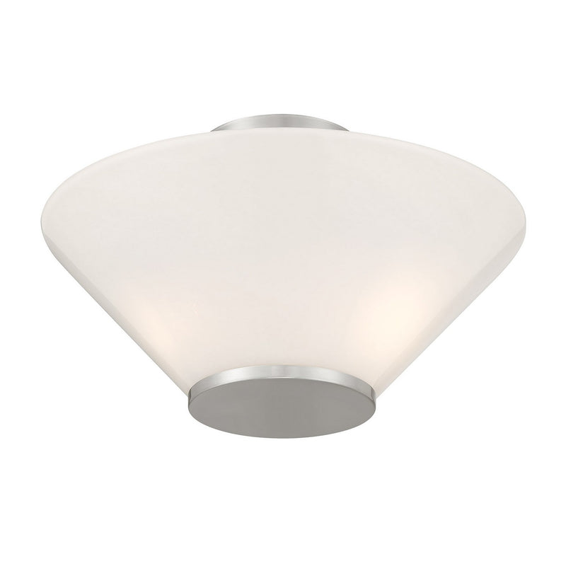 Savoy House 6-4012-3-SN Three Light Convertible Semi-Flush /Pendant, Satin Nickel (6)