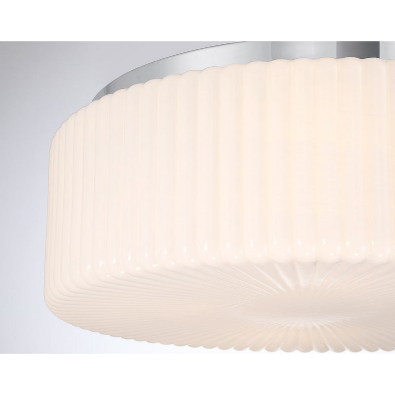 Savoy House 6-4187-4-11 Four Light Flush Mount, Chrome (5)