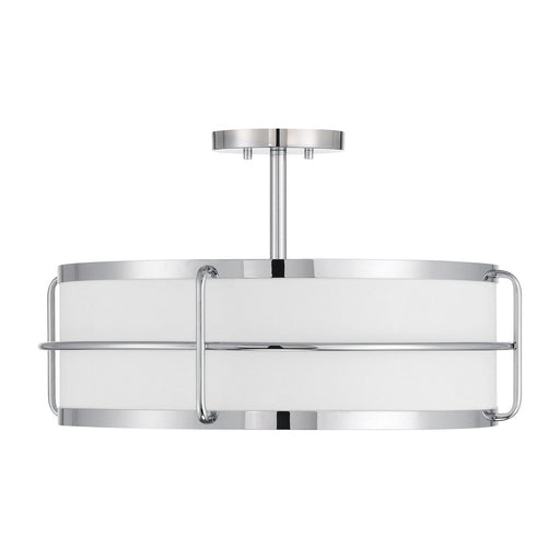 Savoy House 6-4193-4-11 Four Light Semi-Flush Mount, Chrome (2)