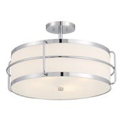 Savoy House 6-4193-4-11 Four Light Semi-Flush Mount, Chrome (3)