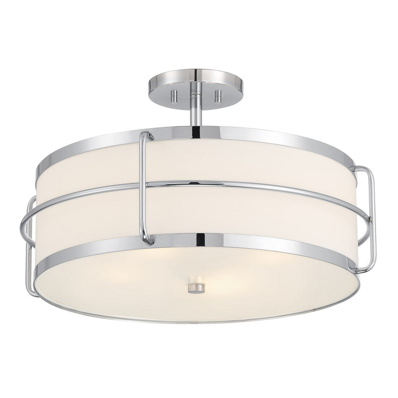 Savoy House 6-4193-4-11 Four Light Semi-Flush Mount, Chrome (3)
