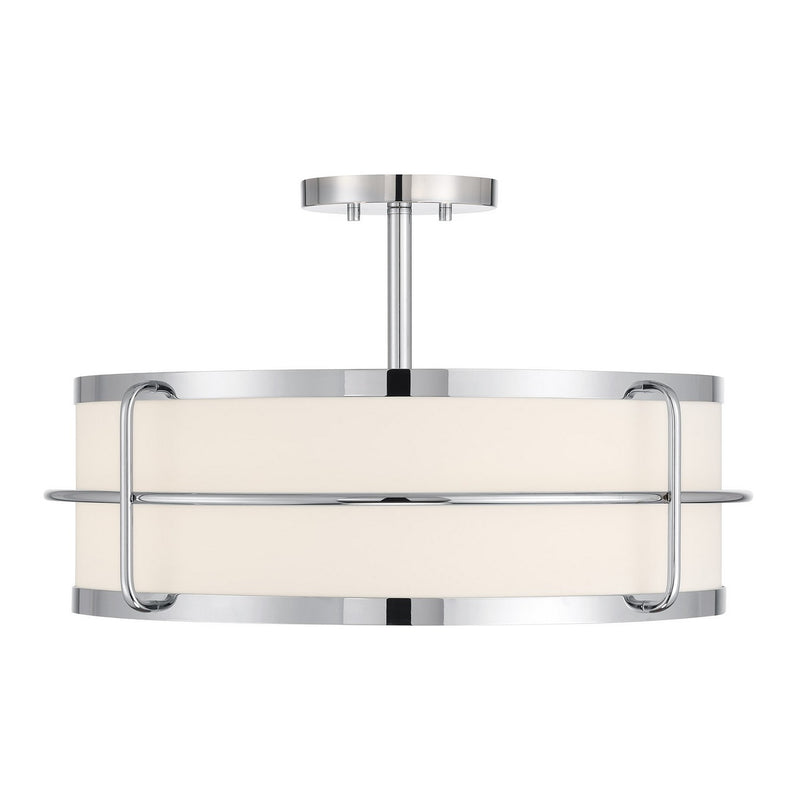 Savoy House 6-4193-4-11 Four Light Semi-Flush Mount, Chrome (5)