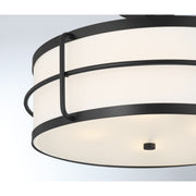 Savoy House 6-4193-4-89 Four Light Semi-Flush Mount, Matte Black (6)
