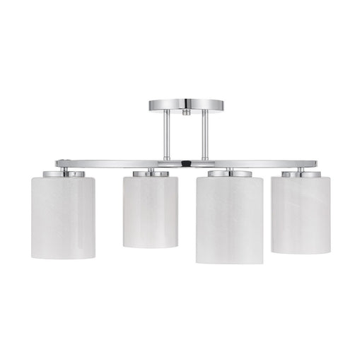 Savoy House 6-4693-4-11 Four Light Semi-Flush Mount, Chrome (2)