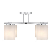 Savoy House 6-4693-4-11 Four Light Semi-Flush Mount, Chrome (3)