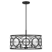 Savoy House 6-5065-5-89 Five Light Convertible Semi-Flush /Pendant, Matte Black (2)