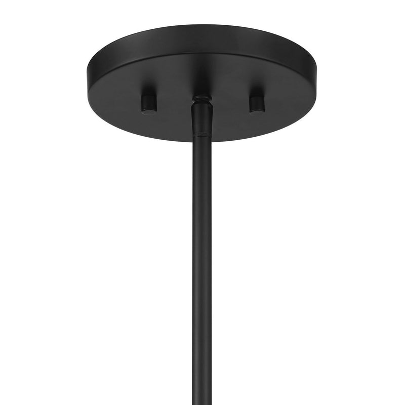 Savoy House 6-5065-5-89 Five Light Convertible Semi-Flush /Pendant, Matte Black (6)