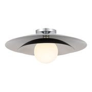 Savoy House 6-5564-1-11 One Light Semi-Flush Mount, Chrome (3)